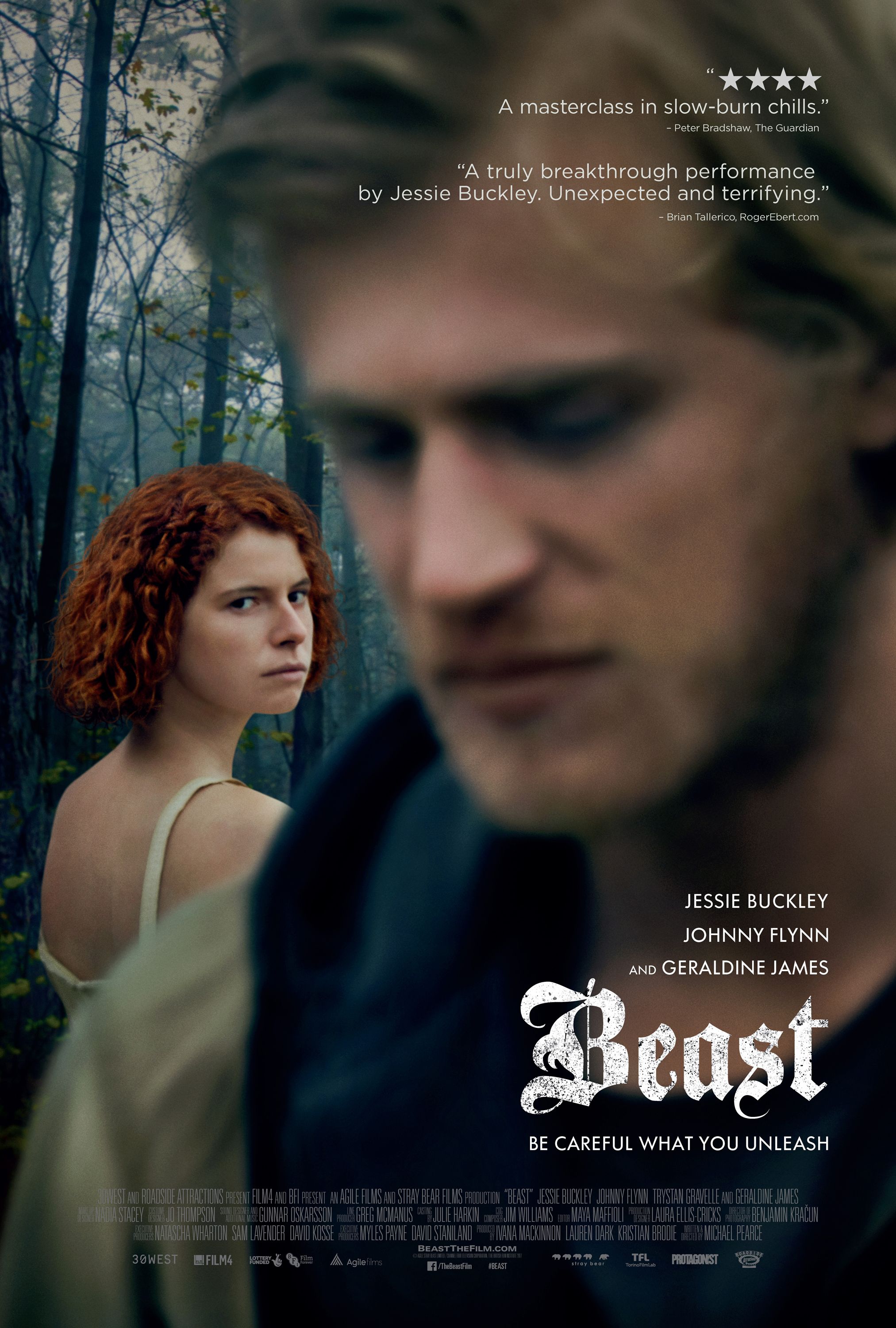 BEAST starring Jessie Buckley, Johnny Flynn & Geraldine