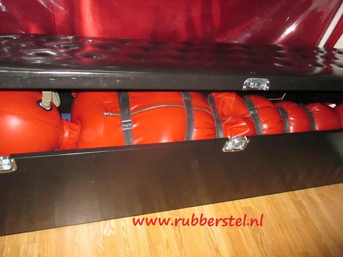 Enclosed in rubber bondage can Confirm. happens. enclosed in rubber bondage
