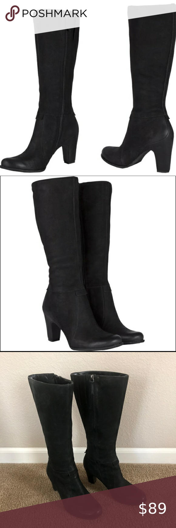 ecco black boots
