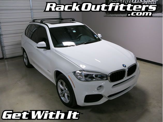 BMW X5 Thule BLACK AeroBlade EDGE Base Roof Rack '14-'15* | Roof rack