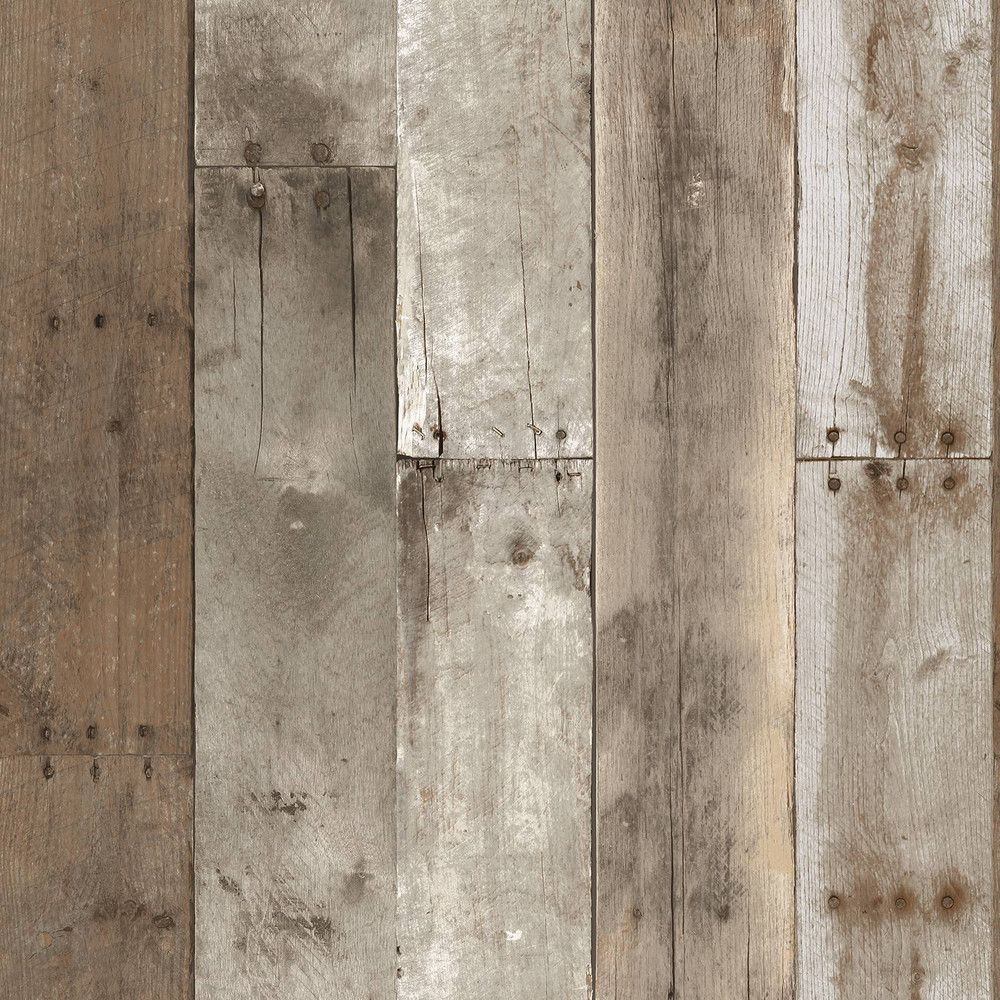 Repurposed Wood Weathered Removable Wallpaper Walls Pinterest Div Created By Images Taken From Reclaimed Warehouse Wood This Layout Will Create A Weathered Lumber Look Repeat Is 24 Br I