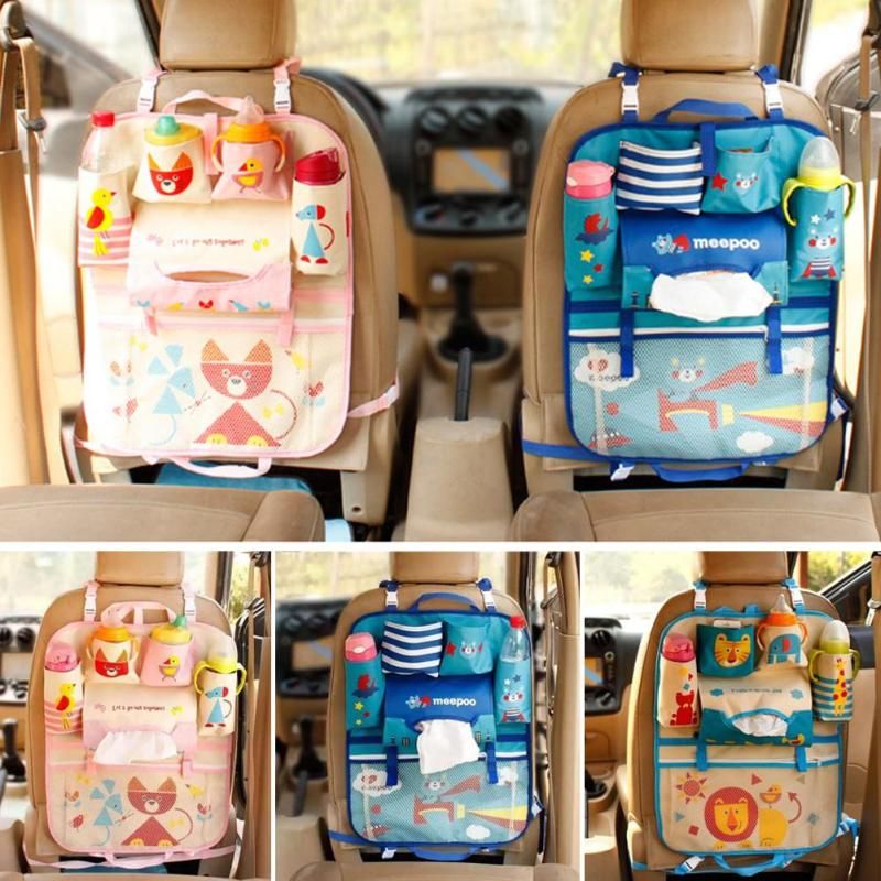 Organizador para el respaldo del asiento del coche para ni/ños
