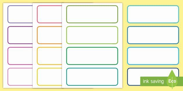 Free Editable Printable Labels New Free Editable Drawer Peg Name Labels Blank | Classroom labels ...