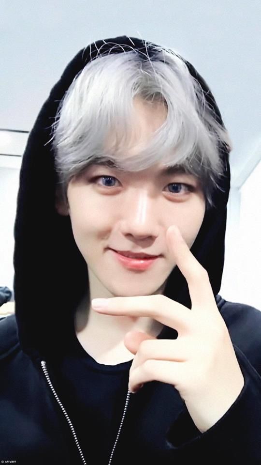 I love his hair ☺️  baekhyun ️  Pinterest  Oppas, Kpop 