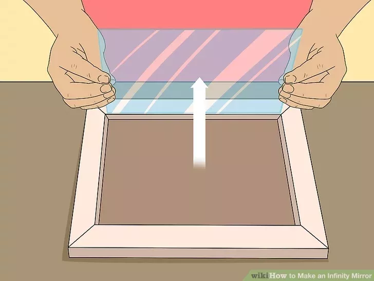 How to Make an Infinity Mirror: 13 Steps (with Pictures) - wikiHow Two Way Mirror, Mirror Box, Diy Mirror, Stairway Lighting, Diy Lighting, Infinity Mirror Table, Mirror Illusion, Infinity Lights, Window Tint Film
