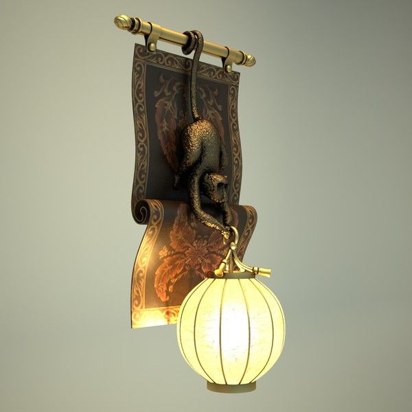 Maitland Smith 1753 884 Monkey On Books Desk Lamp Inlaid Penshell Shade New Book Lamp Lamp Desk Lamp