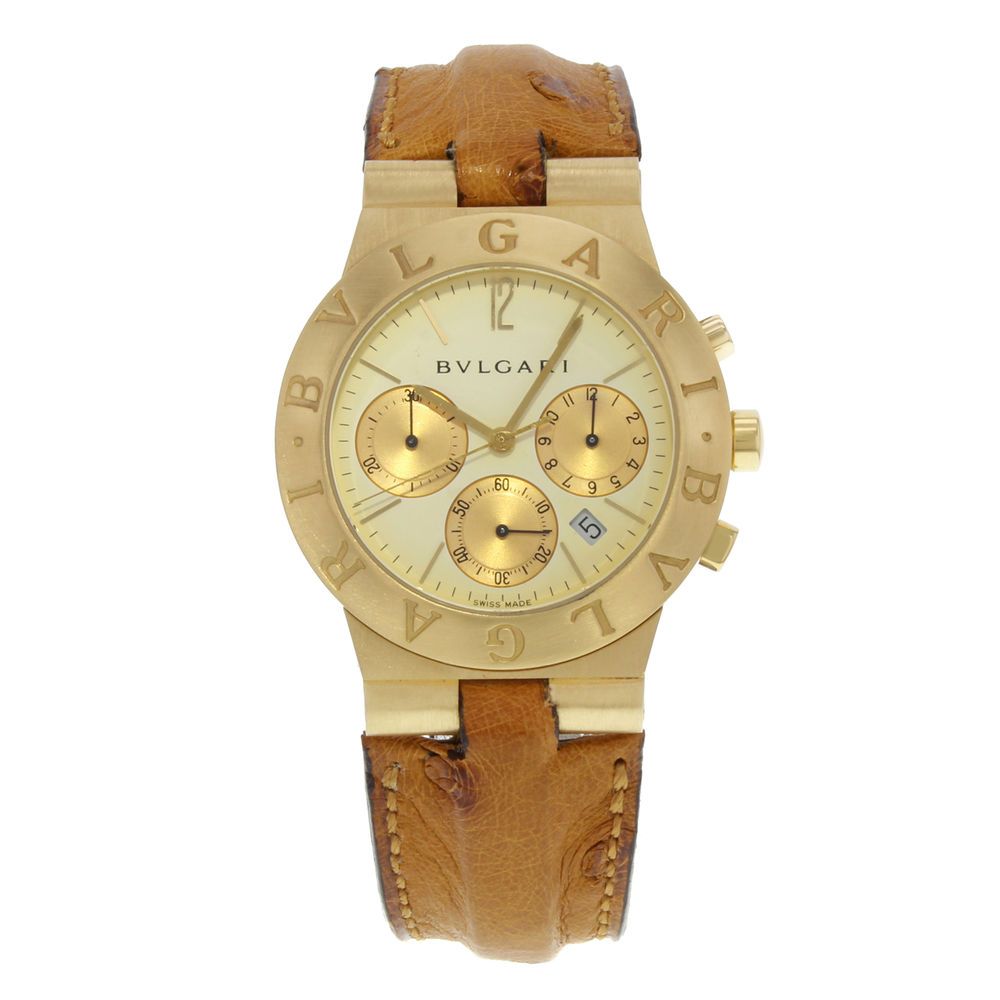 bvlgari diagono 18k yellow gold