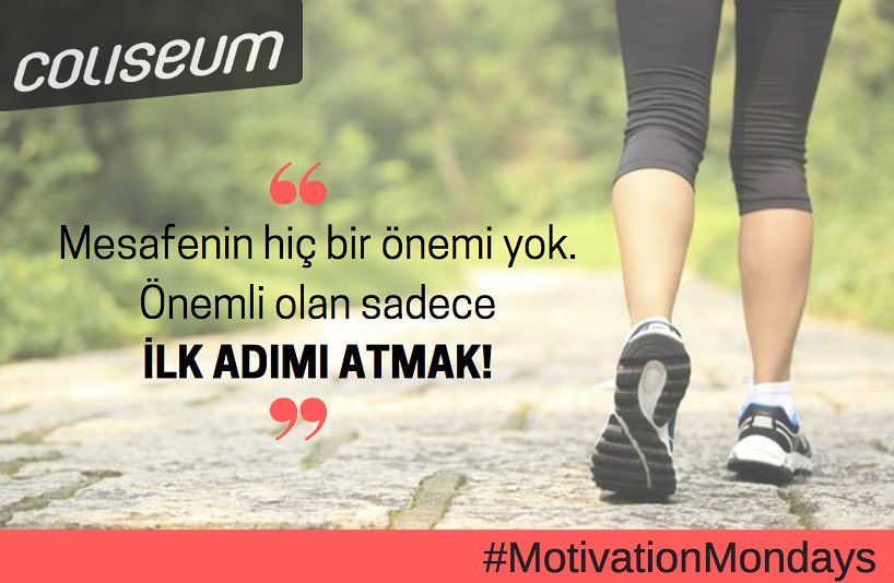 Mesafenin Hic Bir Onemi Yok Onemli Olan Sadece Ilk Adimi Atmak Motivasyon Adlar