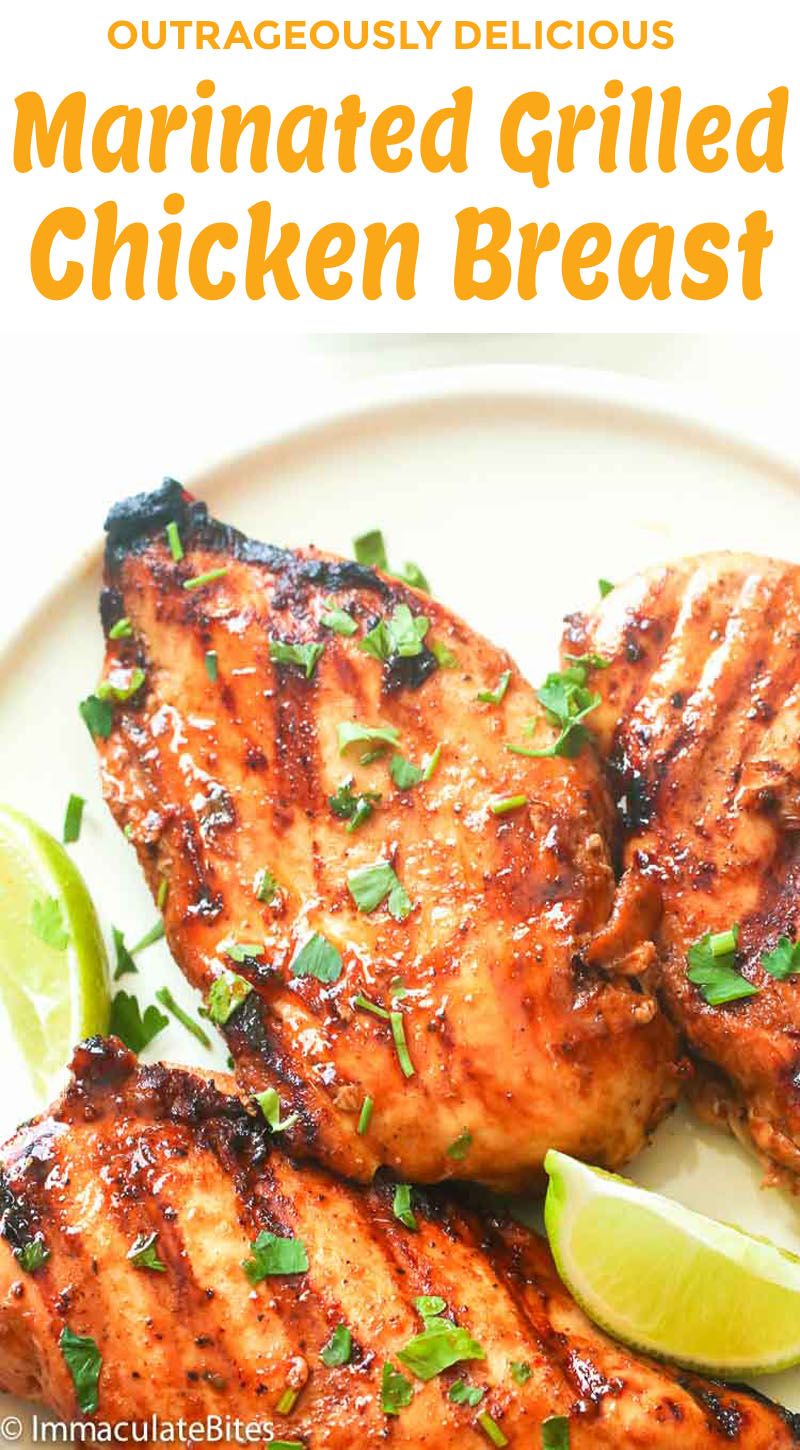 Grilled Chicken Breast Marinate Grilled Chicken Breast Marinate