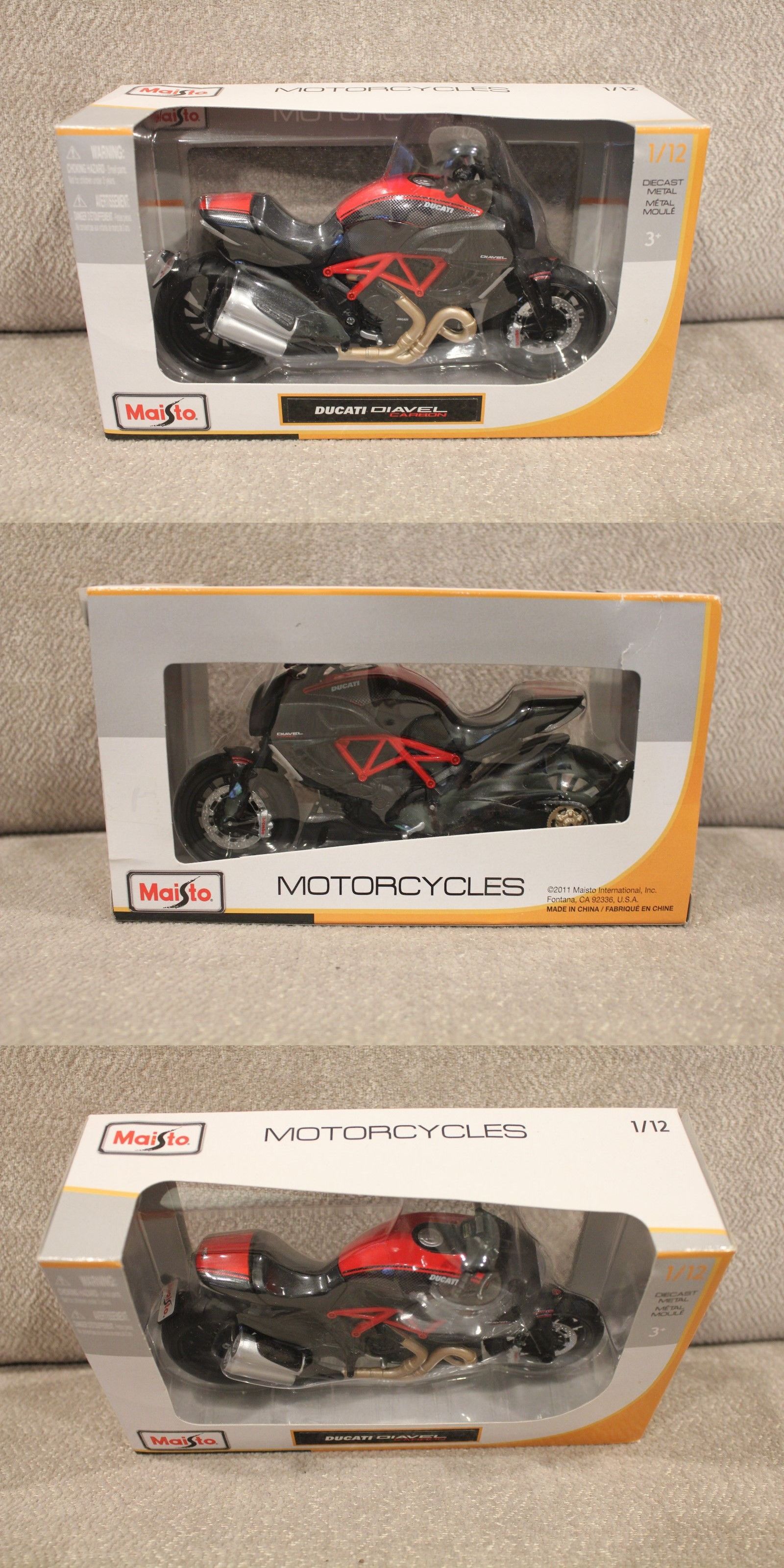 maisto ducati diavel carbon