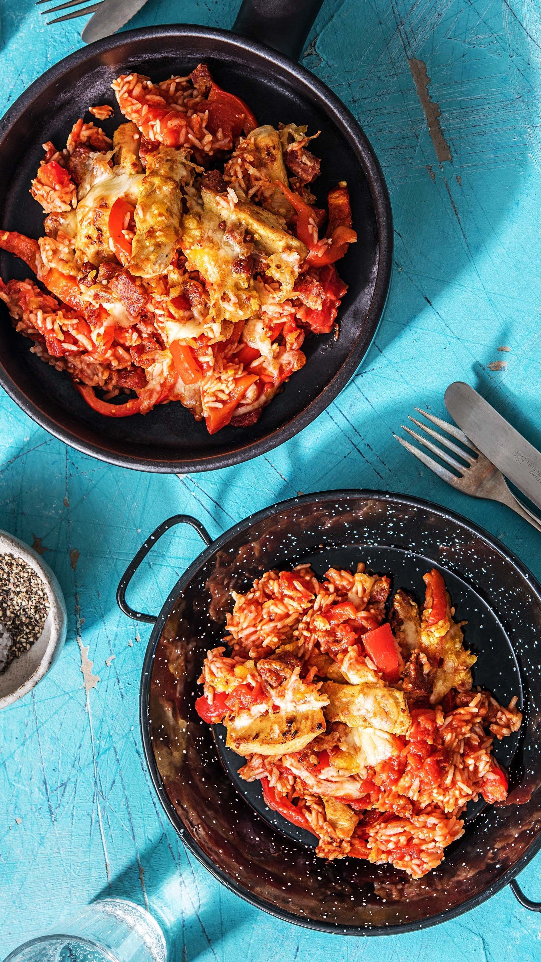 Ab Wann Konnen Kinder Salat Essen Tex-Mex-Auflauf mit Hähnchenbrust Rezept | HelloFresh | Rezept | Essen