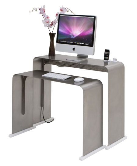 Furniture Modern Picture Design Cool Grey Color Computer Nice
