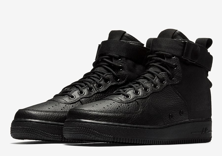 nike special field air force 1 high triple black