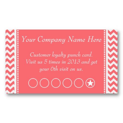 punch card designs