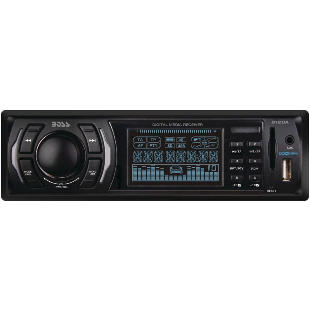 Boss Audio Bvb9967rc Single Din 7 Inch Motorized Touchscreen Dvd