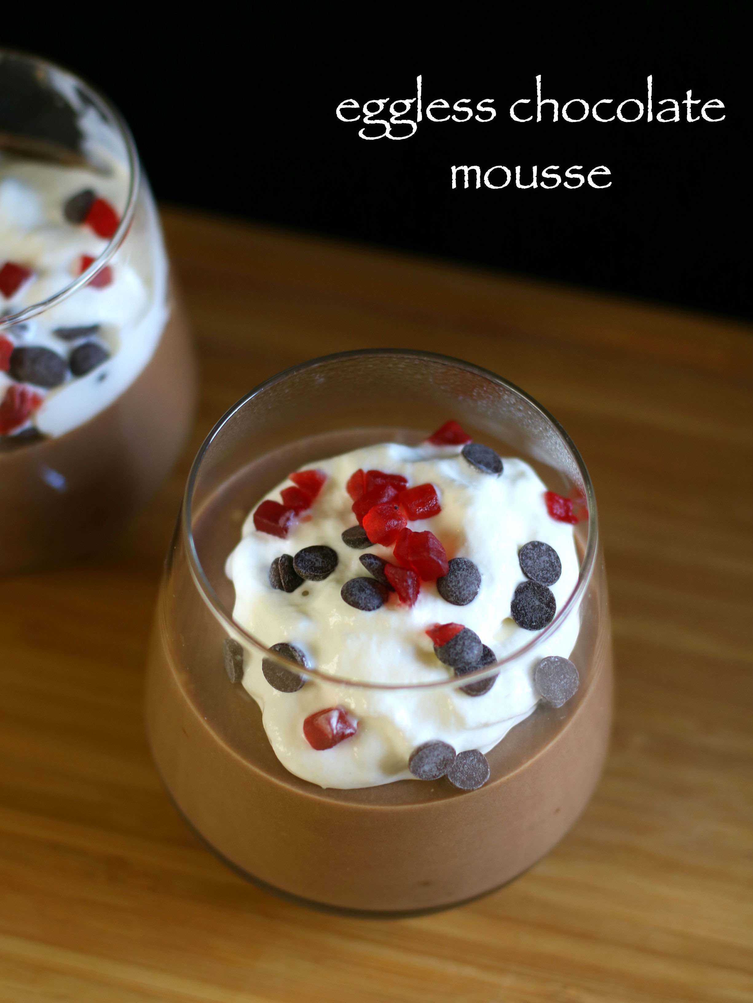 Eggless Chocolate Mousse Recipe Chocolate Mousse Without Egg Recipe pin-on-30-days-of-cooking