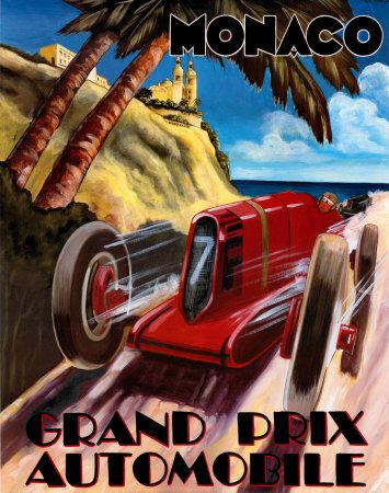 Pin By Alberto Cortella On Grand Prix Monaco Monaco Grand Prix Posters Grand Prix Posters Vintage Racing Poster