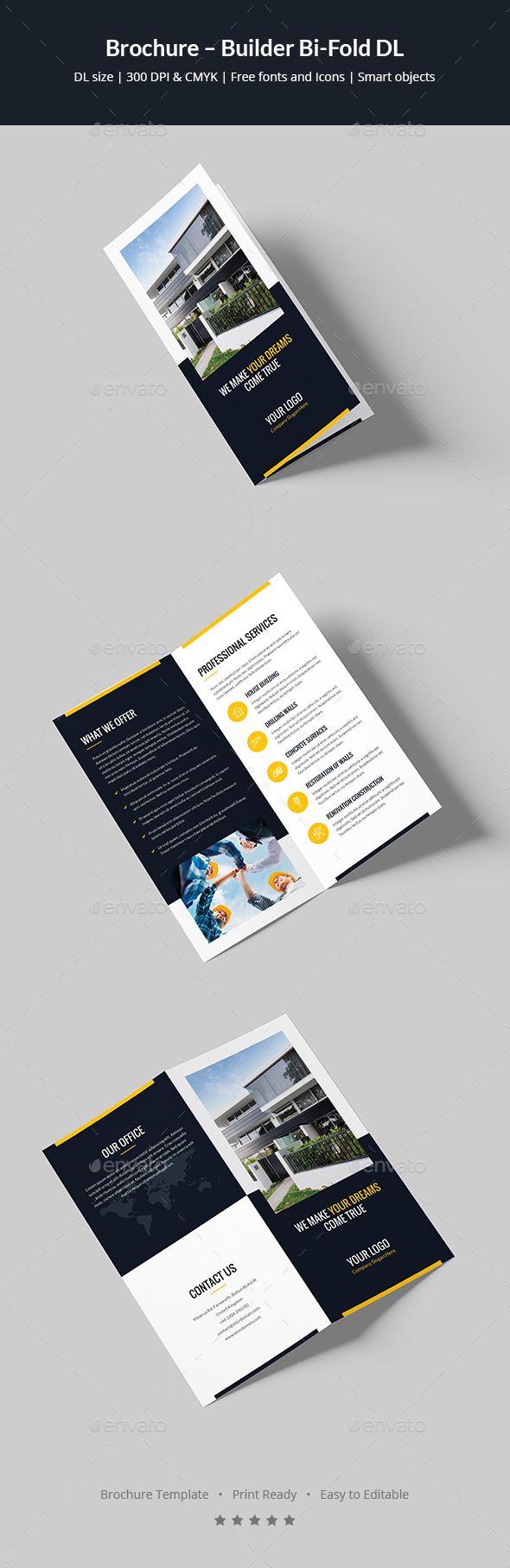 builder bi fold dl