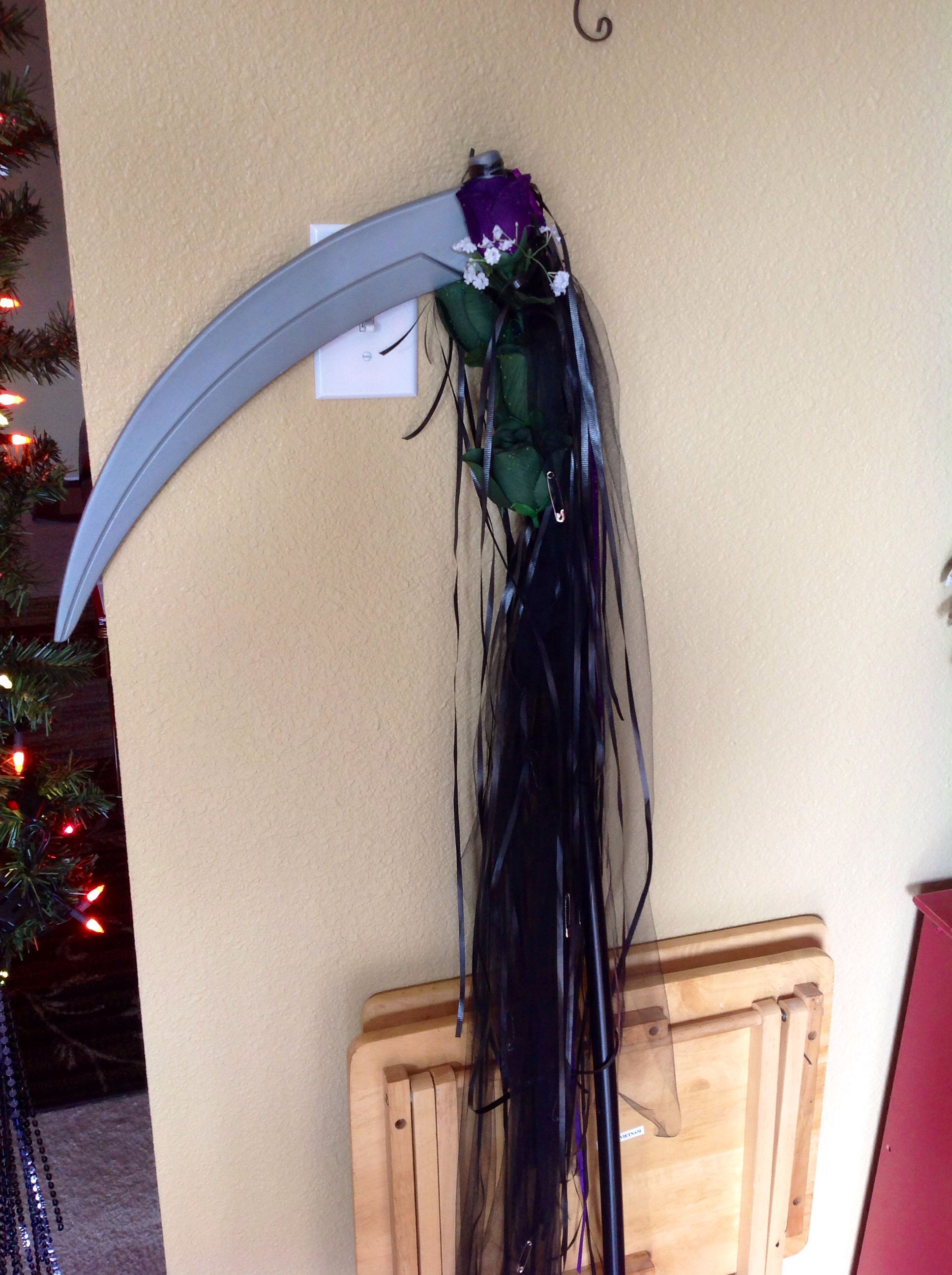 black grim reaper scythe halloween black grim reaper scythe halloween