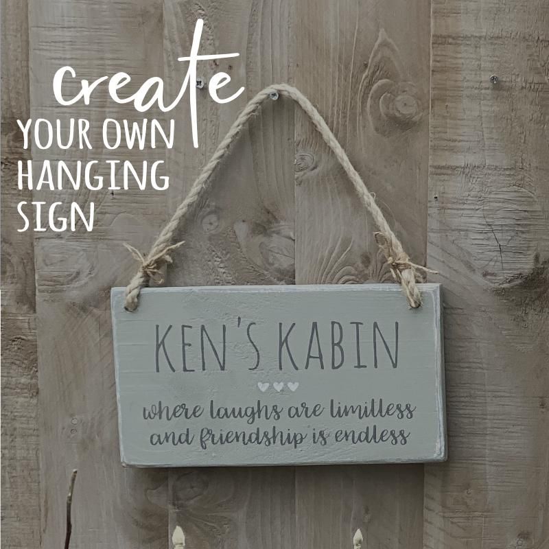Your Own Words | Reclaimed Wood Sign | Bespoke - 25x14cm / NO - indoor only