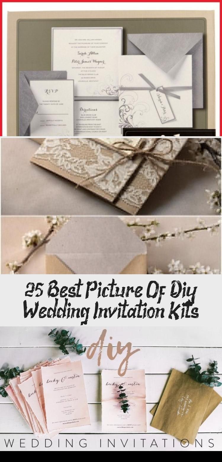 25 Best Picture Of Diy Wedding Invitation Kits With Images Invitations Diy Wedding Invitation Kits