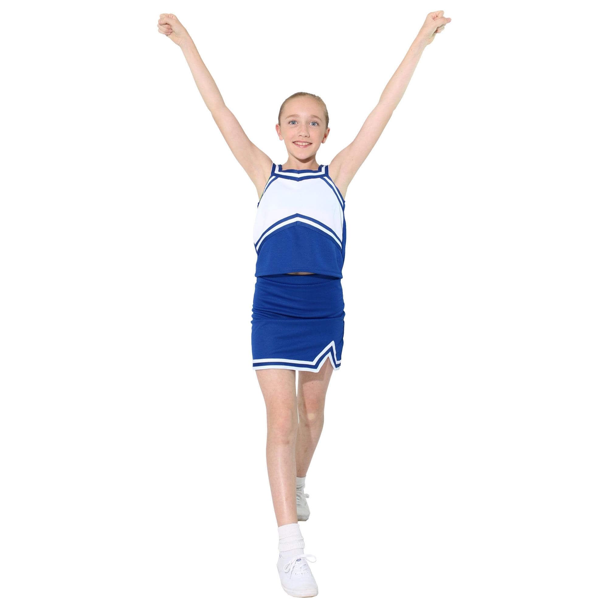 Danzcue Womens Classic Cheerleaders Uniform Shell Top