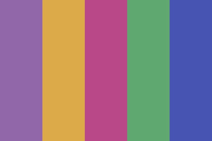 Six Out Of Seven Sins Color Palette Color Palette Color Palette Design Flat Color Palette