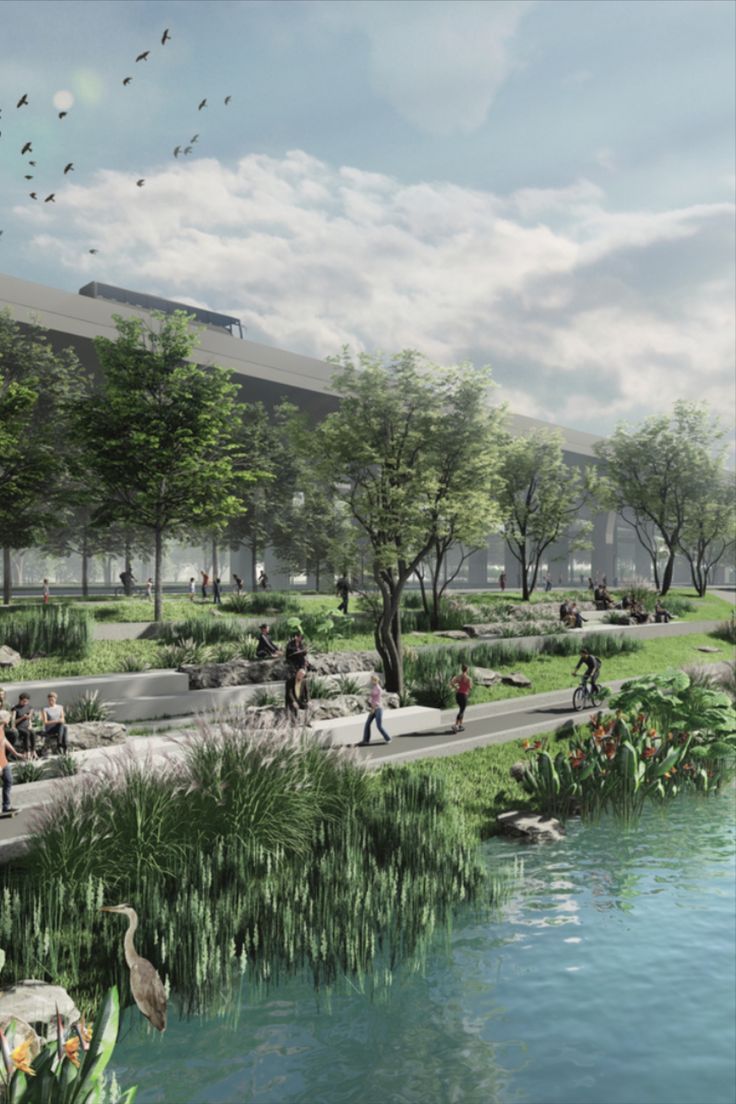 Gallery of A Riverside Masterplan in Shenzhen is Designed to Prevent Flooding - 1