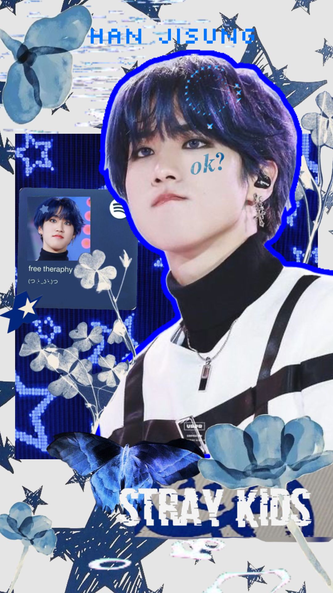 Blue haired jisung 🙏 #jisung #hanjisung #skzhan #skz #straykidshan #