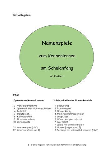 Neue klasse kennenlernen grundschule
