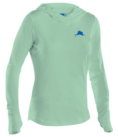 The Pelagic UltraTek Hooded Sunshirt was specifically designed for women who love to fish, spend