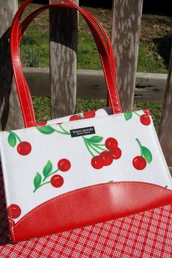 Kate Spade Cherry Handbag So Berry Baby