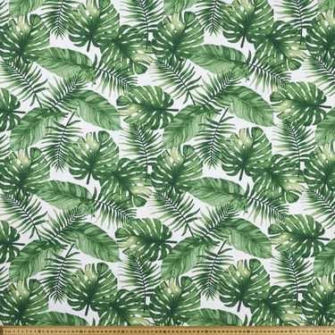 Palmetto Uncoated Decorator Fabric White 150 Cm Canopy Outdoor Decor Palmetto Uncoated Decorator Fabric, Outdoor Curtain Fabric Australia