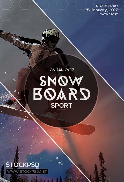 free snowboard ski psd flyer template http freepsdflyer com free free ski flyer template for photoshop