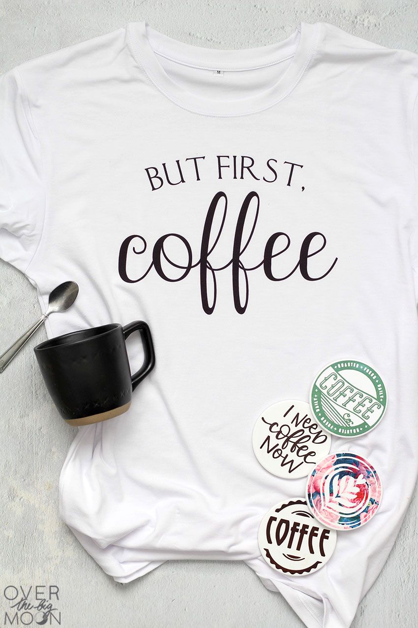 Coffee Gift Idea with Cricut Infusible Ink Coffee Gift Idea with Cricut Infusible Ink