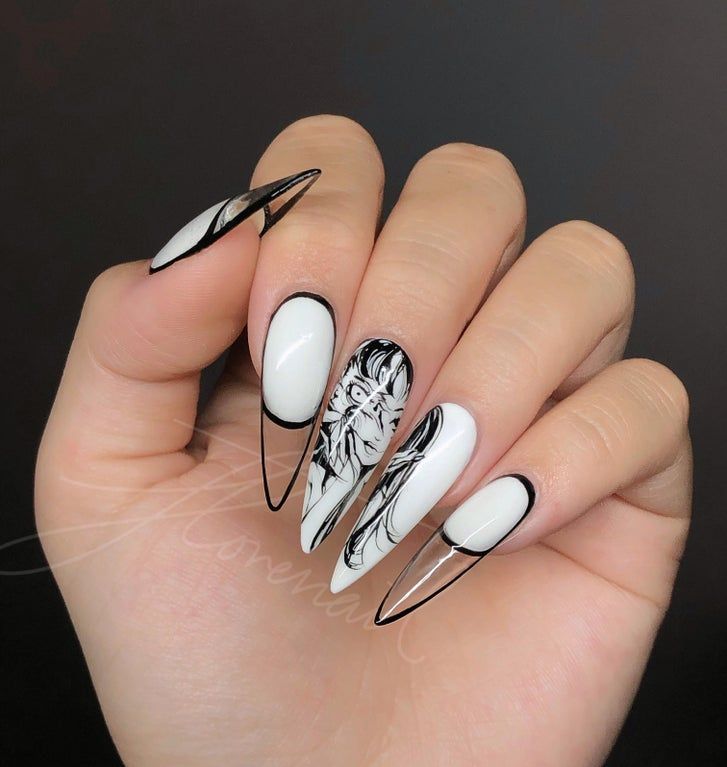 How’s this for spooktober! Hand painted Tomie from How’s this for spooktober! Hand painted Tomie from