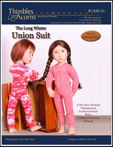 Union Suit Pattern For Agat Dolls Union Suit Pattern Suit