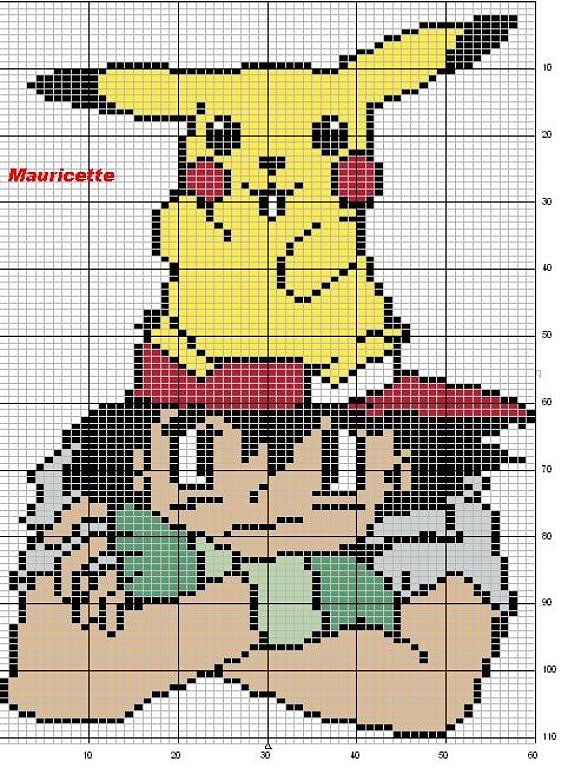 Solo Patrones Punto Cruz Pokemon Cross Stitch Pikachu Cross Stitch Pattern Pikachu Cross Stitch Solo Patrones Punto Cruz Pokemon Cross Stitch Pikachu Cross Stitch Pattern Pikachu Cross Stitch
