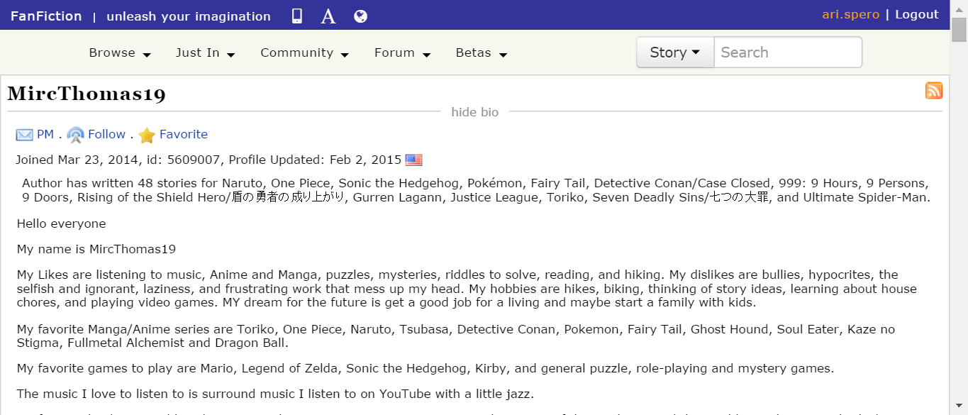 Mircthomas19 Fanfiction Author Fanfiction Detective Conan Mircthomas19 Fanfiction Author Fanfiction Detective Conan