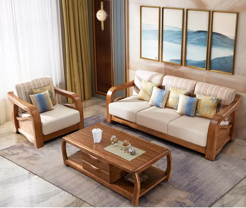 10+ Top Wooden Living Room Furniture Set