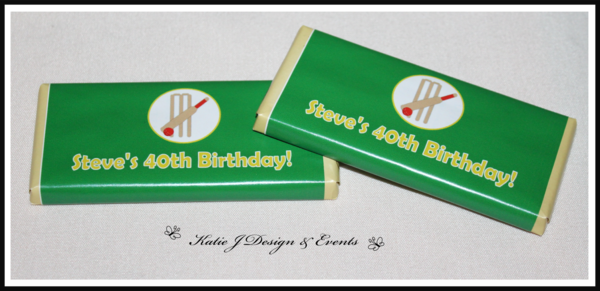 Personalised Mens CRICKET Birthday Party Decorations & Supplies (With images) | Cricket birthday ...
