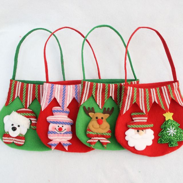 Bolso De Regalo De Dulces De Navidad Oso Bolso De Regalo De Dulces De Navidad Oso