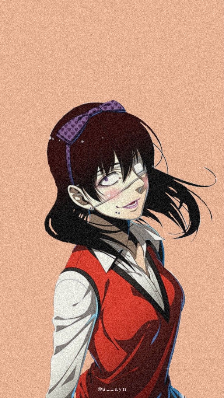 Kakegurui Midari Ikishima | Anime, Wallpaper, Art