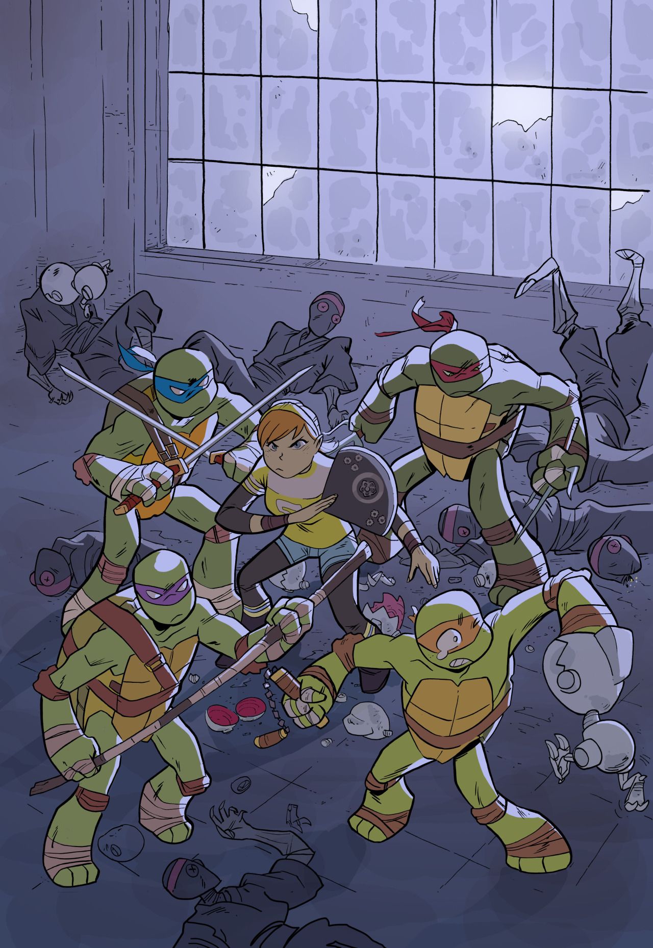 chibi tmnt 2012 fanart