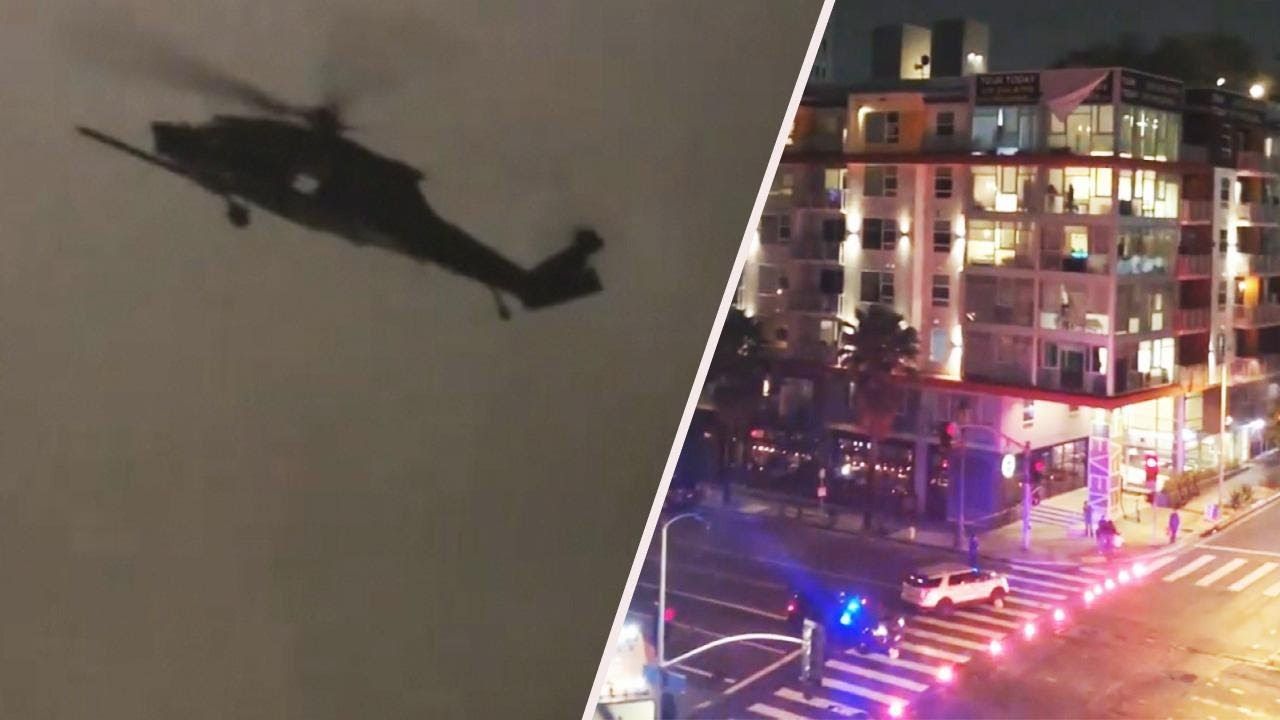 Military Drill in Los Angeles Sparks Panic https