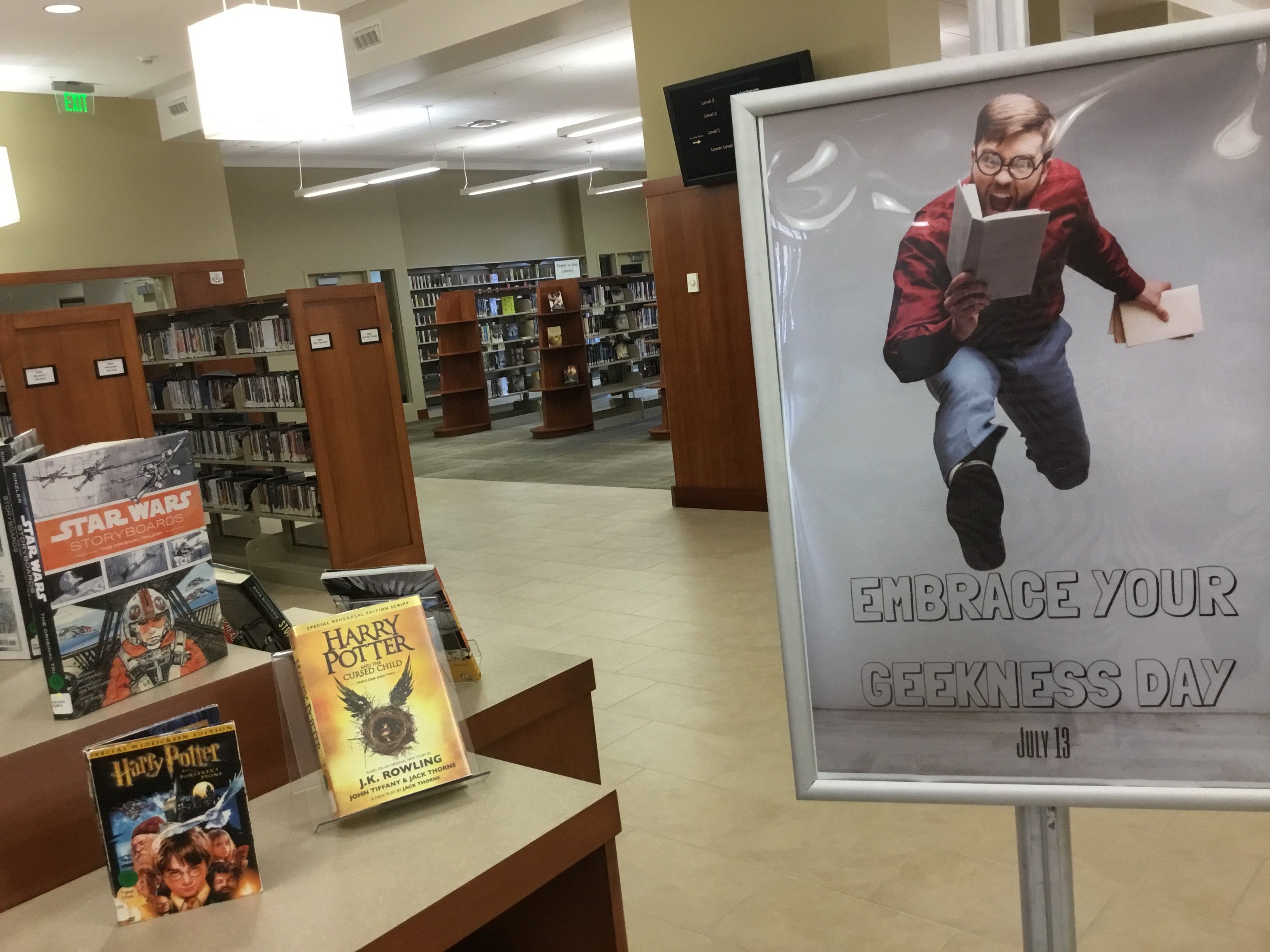 C'mon, you know you want to. Today's the day to EmbraceYourGeekness!