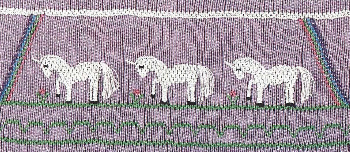 Under Rainbow Unicorns In 2021 Smocking Plates Smocking Rainbow Unicorn