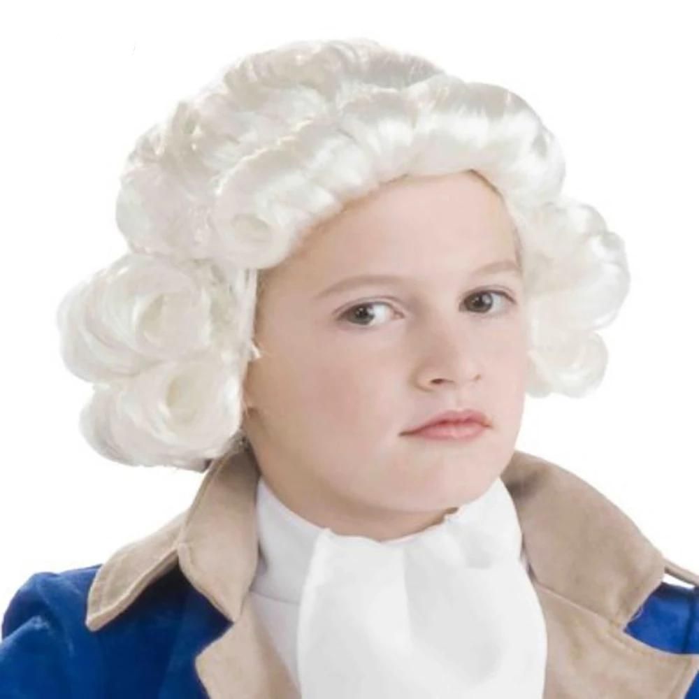 Colonial Wigs for Men/'s Gerorge Washington Revolutionary War Costume Fancy Dress