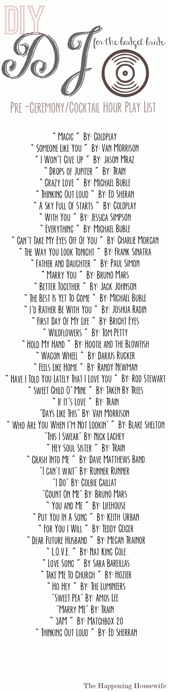 diy dj pin wedding playlist wedding dj playlist