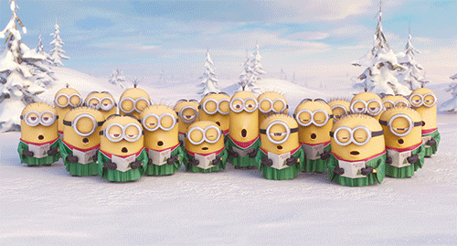 Image result for christmas carolers animated gif
